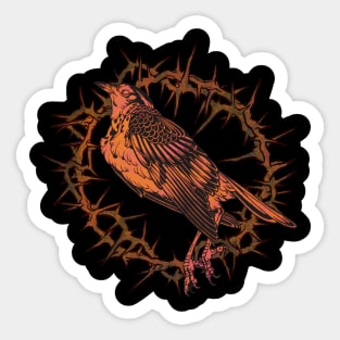 Thorny Bird Sticker